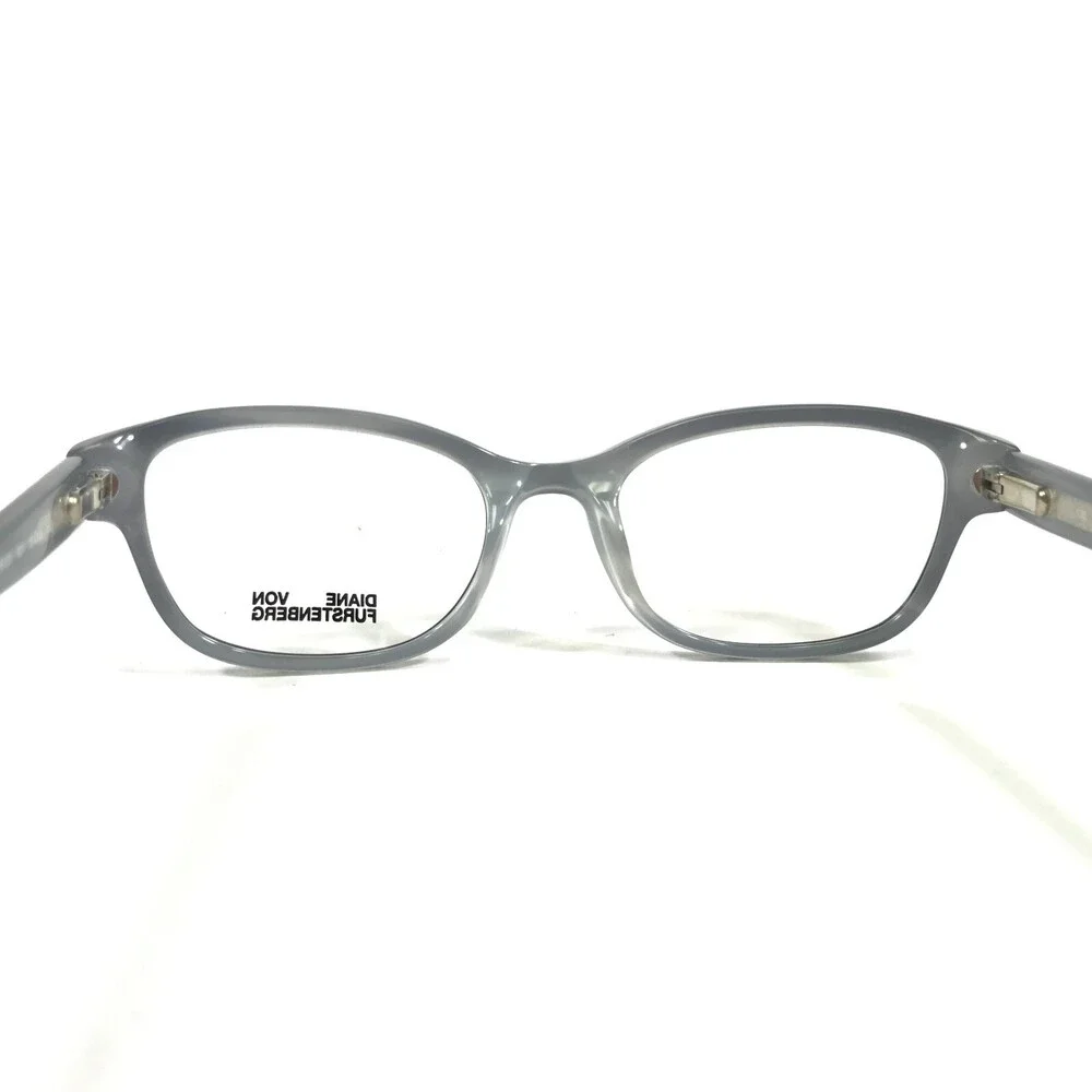 Diane von Furstenberg Eyeglasses Frames DVF5120 001 Black Gray Cat Eye 51-18-135